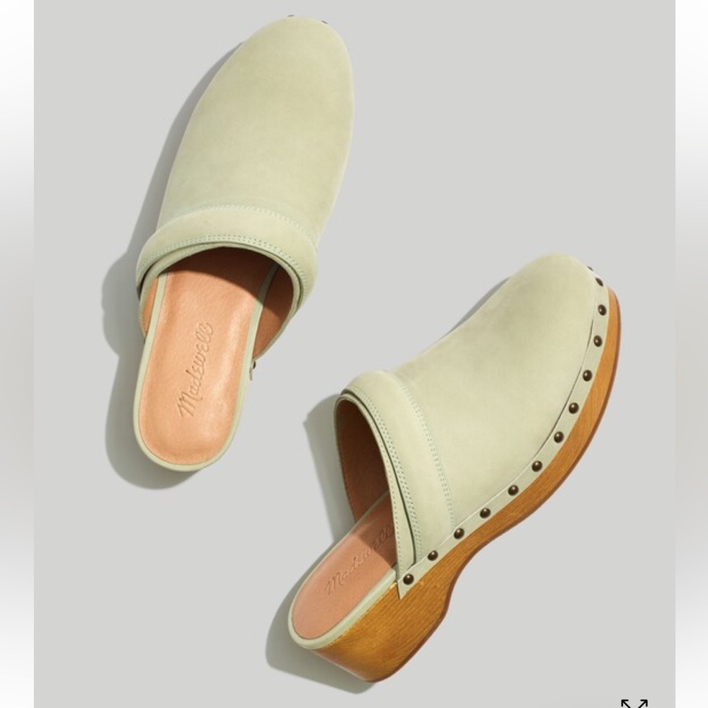 Madewell The Cecily Clog in Nubuck